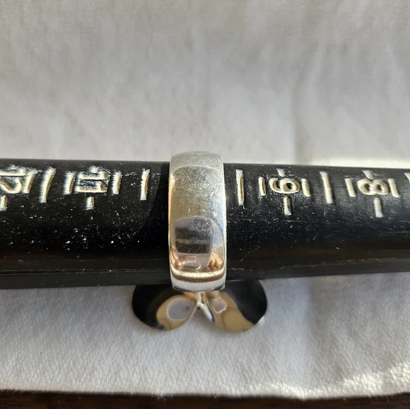 Italian Sterling Silver Flower Ring - Picture 6 of 6